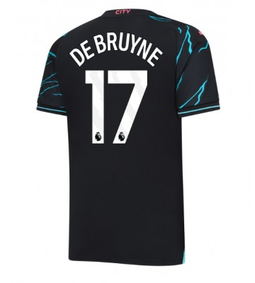 Manchester City Kevin De Bruyne #17 Tredjetröja 2023-24 Kortärmad